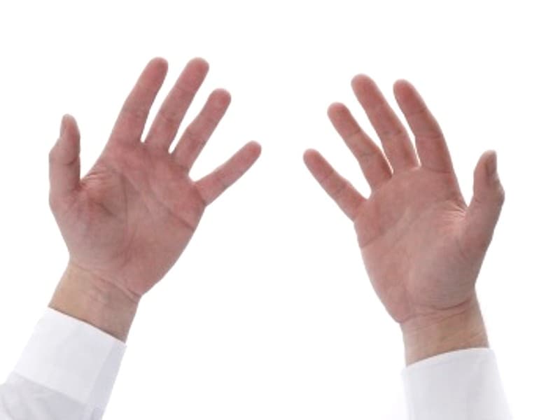 Mains de Mihai Tanasoiu, magnétiseur